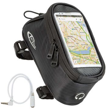 Fietstas met framebevestiging voor smartphones, Verzenden