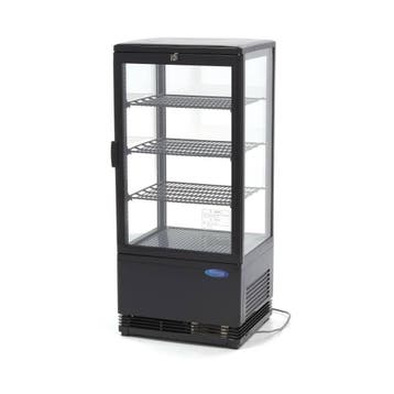 Mini Koelvitrine | 1 Draaideur | 3 Roosters | Geforceerde, Verzenden, Nieuw in verpakking