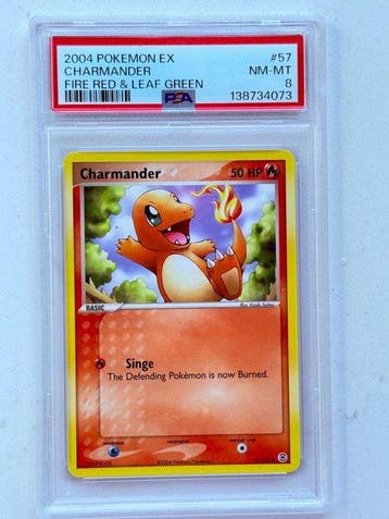 Pokémon - 1 Graded card - Charmander #57 Édition limitée -