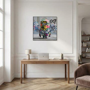 Urban3DArt (1971) - Minion Bond Graf Limited Edition Art