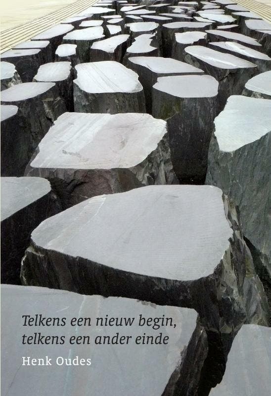 Telkens een nieuw begin, telkens een ander einde Henk Oudes, Livres, Littérature, Envoi