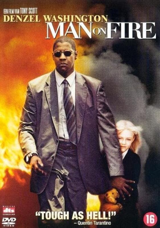 Man on Fire (dvd  tweedehands film), Cd's en Dvd's, Dvd's | Actie, Ophalen of Verzenden