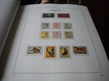 Luxembourg - Collection MNH du Luxembourg 1960 a 1983, Gestempeld