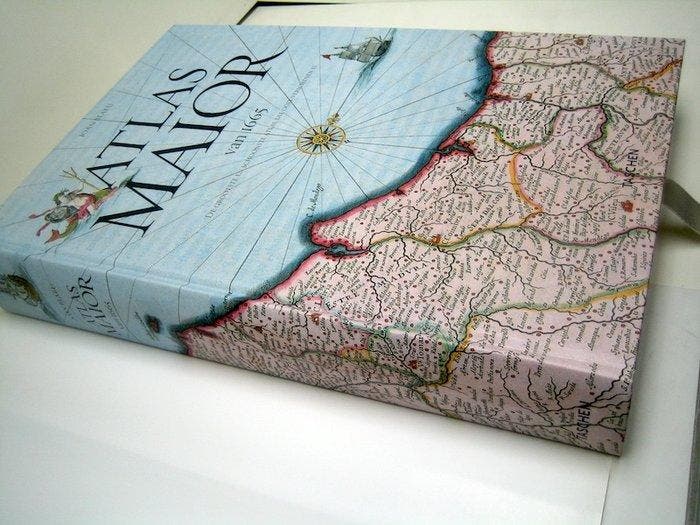 World - Tous les continents connus au début du XVIIe siècle;, Boeken, Atlassen en Landkaarten