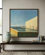 Le Yack - Geometric Silence - Handmade! - unique work, Antiek en Kunst