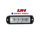 LN4 Led Flitser Blauw ECER65 12 Watt 12/24V, Ophalen of Verzenden, Nieuw