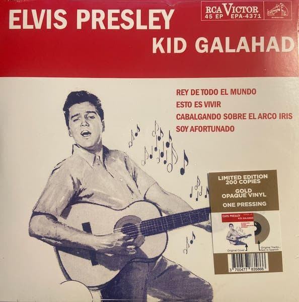 Elvis Presley - Kid Galahad (EP) 3700477835866 (1-7-Vinyl-S, Cd's en Dvd's, Vinyl Singles, Ophalen of Verzenden