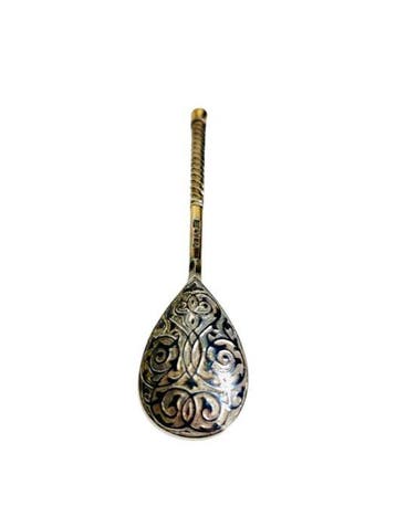 Cuillère - Argent 875 (84 Zolotniki), Antiquités & Art, Antiquités | Argent & Or