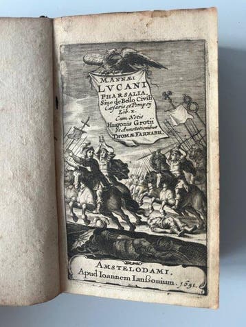Marcus Annaeus Lucanus - Pharsale, ou De la guerre civile de, Antiek en Kunst