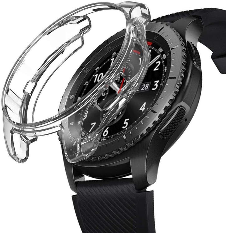 DrPhone Samsung Galaxy Watch S3 / 46mm Plating TPU Case -, Bijoux, Sacs & Beauté, Montres connectées, Envoi