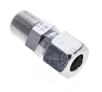 1/2 NPT mâle x 14S Anneau de coupe droit en acier zingué, Verzenden, Nieuw