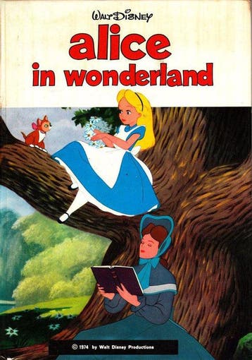 Alice in wonderland walt disney jeudb. - Disney, Verzenden, Nieuw