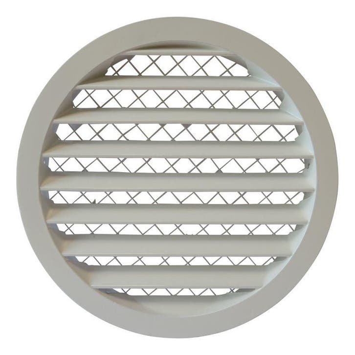 Rond buitenluchtrooster aluminium Ø 200mm, Bricolage & Construction, Ventilation & Extraction, Envoi