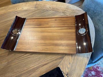 Christofle - Dienblad - Exclusief Oh De Christofle - Hout -