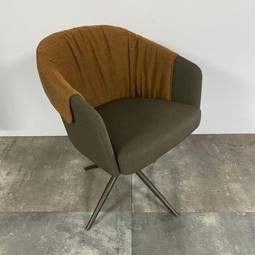 Set Van 4 Eetkamerstoelen King - Outlet - Ongebruikt, Verzenden, Zo goed als nieuw, Bruin