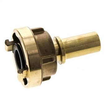Coupleur Storz 25-D (31 mm) en laiton Pilier de tuyau 19 mm, Bricolage & Construction, Verzenden