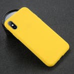 iPhone 5S Ultraslim Silicone Hoesje TPU Case Cover Geel, Verzenden