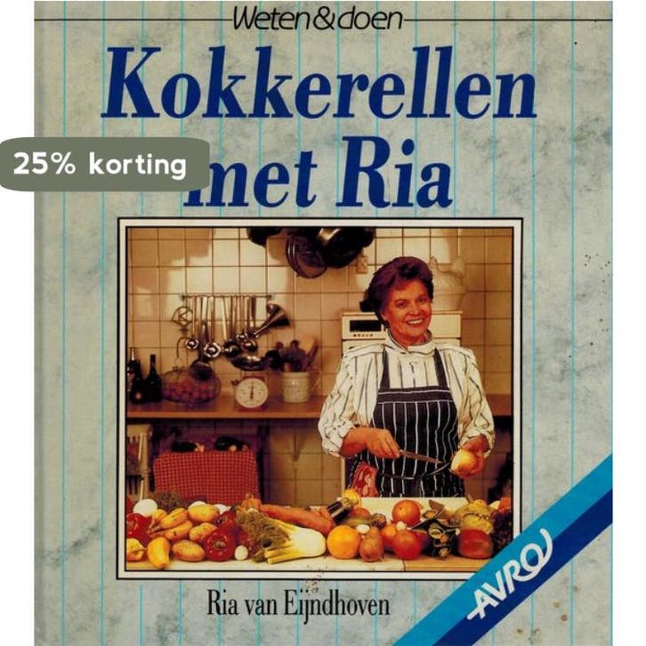 Kokkerellen met ria 9789062485703 Eyndhoven, Livres, Livres de cuisine, Envoi