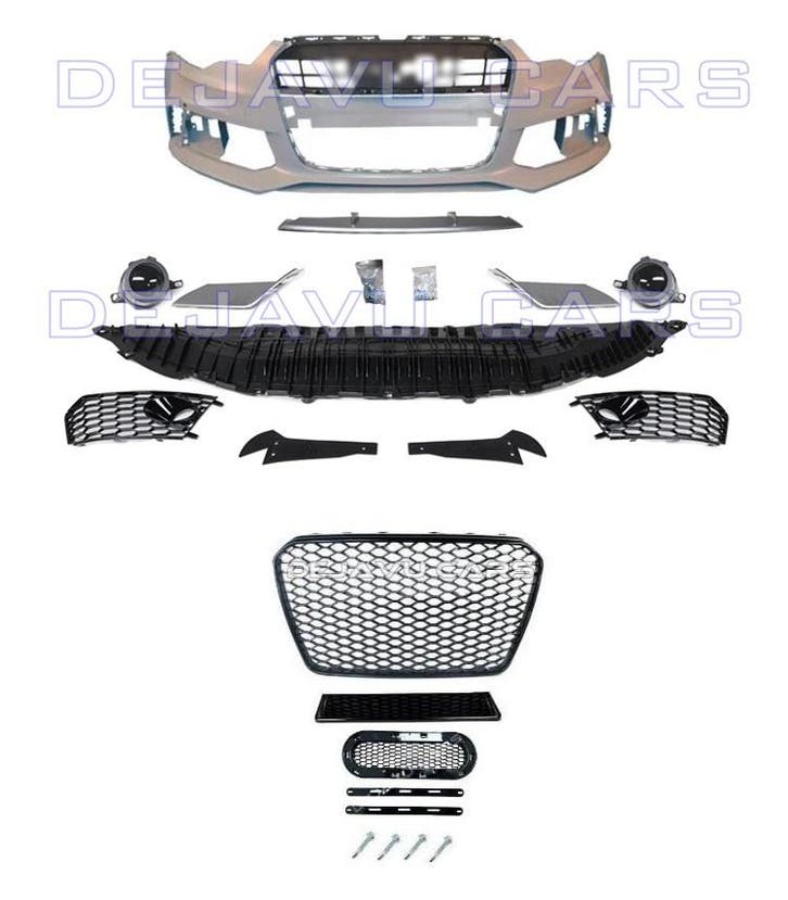 RS6 Look Voorbumper voor Audi A6 C7 4G / S line / S6, Auto diversen, Tuning en Styling, Ophalen of Verzenden