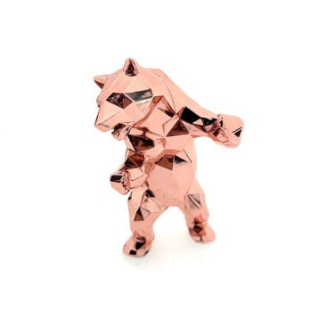 Richard Orlinski (1966) - Bear Rose gold Spirit incl COA