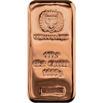5 kilograms - Koper .999 - 5 x 1 Kilo 999.9 Fine Copper