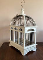 Vintage Cage à oiseaux - Bois, Fer - Cage à oiseaux