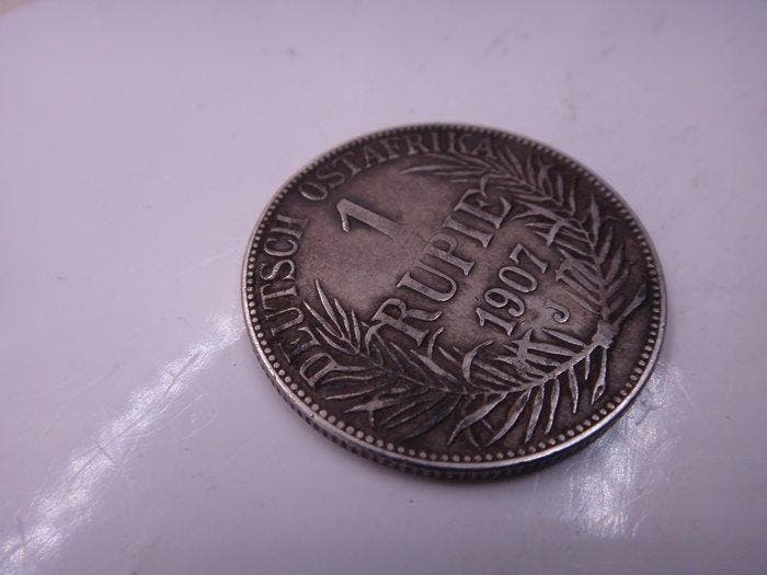 Duits Zuid-West-Afrika. Wilhelm II. 1 Rupie 1907 (Zonder, Postzegels en Munten, Munten | Europa | Niet-Euromunten