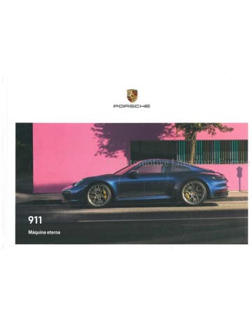 2020 PORSCHE 911 CARRERA HARDCOVER BROCHURE SPAANS