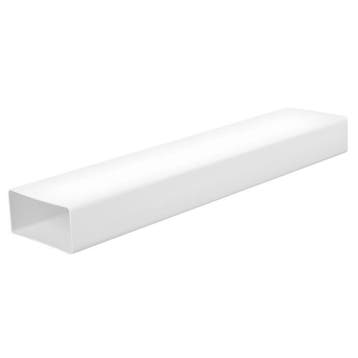 Kunststof rechthoekig kanaal 220 x 90mm (lengte 50cm), Verzenden