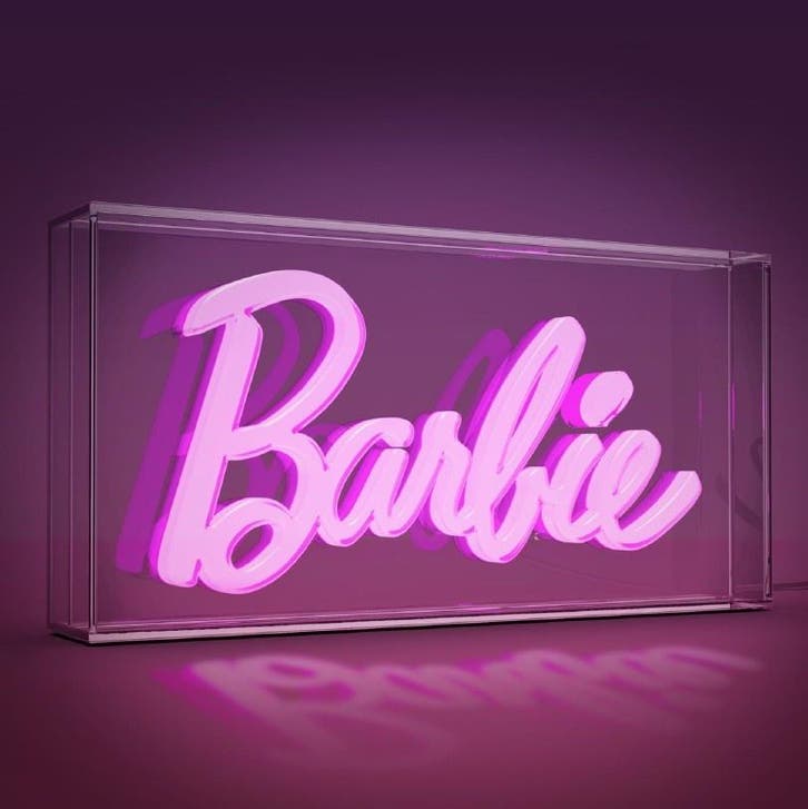 Barbie LED Neon Lamp, Verzamelen, Film en Tv, Nieuw, Ophalen of Verzenden
