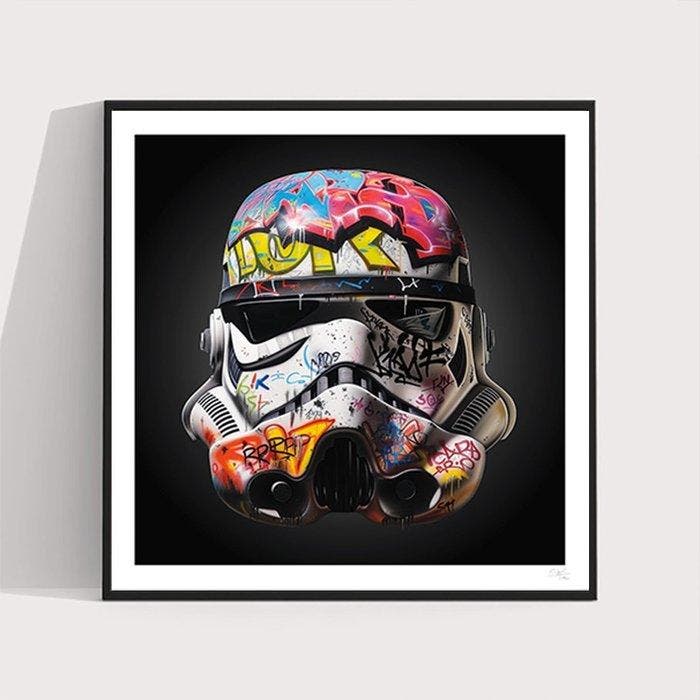 SKE - DUO Vandalized Star Wars, Antiek en Kunst, Kunst | Designobjecten
