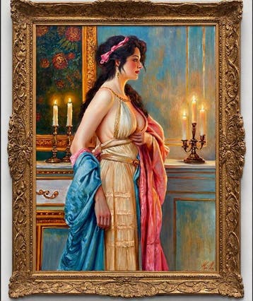 BarBeni (1981) - Livia Drusilla — Portrait Inspired by the, Antiek en Kunst