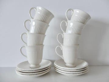 Wedgwood - Koffie- en theeservies (16) - Edme - Porselein