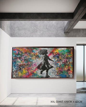 Dine Chanima - (XXL) Giant Urban Canvas Maker