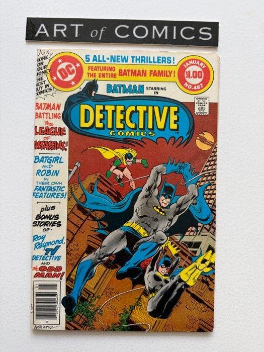 Detective Comics #487, #517, #539, #543, #544, #648 - 5, Boeken, Strips | Comics