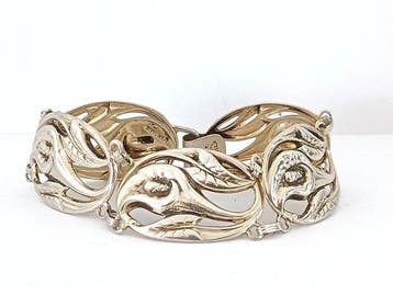 Argent - Bracelet - Danecraft, 2 cm. race
