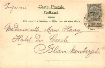 Belgique - Ostende - Carte postale (124) - 1900-1999, Verzamelen, Gelopen