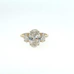 Zonder minimumprijs - Ring - 14 karaat Geel goud - 4.00ct.