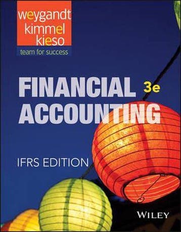 Financial Accounting - IFRS Edition 9781118978085, Verzenden, Zo goed als nieuw, Jerry J. Weygandt