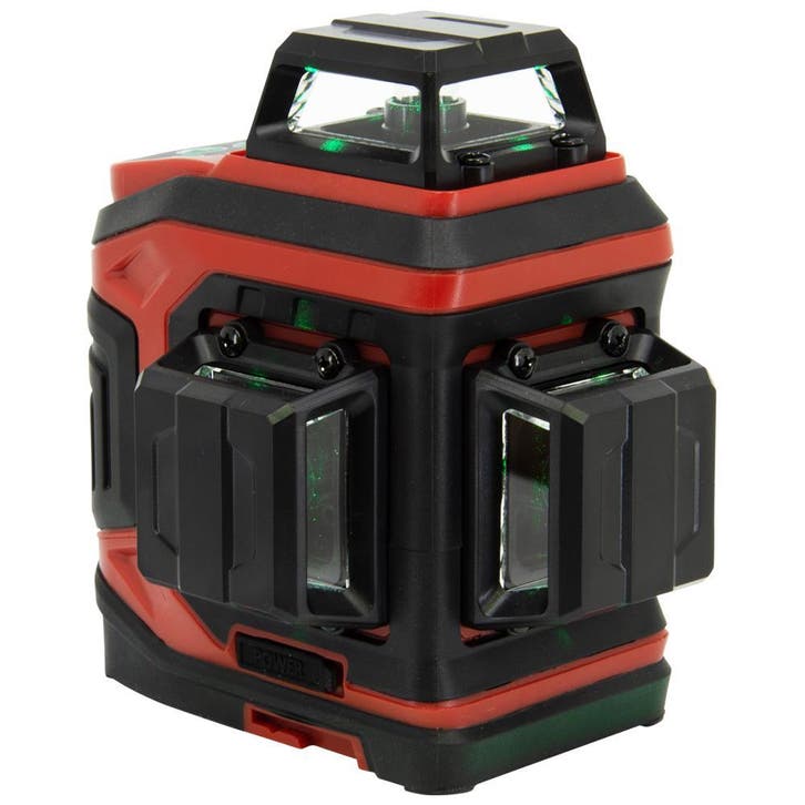 Futech MultiCross 3D BRAVE | Compacte 3x360° Laser Groen, Bricolage & Construction, Instruments de mesure, Enlèvement ou Envoi