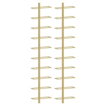 Gouden Wijnrekken 2st | Tweede kansje | OP = OP, Maison & Meubles, Accessoires pour la Maison | Porte-bouteilles, Verzenden
