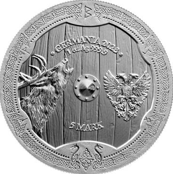 Duitsland. 5 Mark 2023 Valkyries: Ostara Silver Coin 1 oz