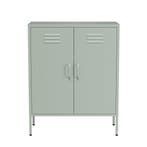 Lendo Online Dressoir Metaal 80x40x100 cm Groen, Verzenden