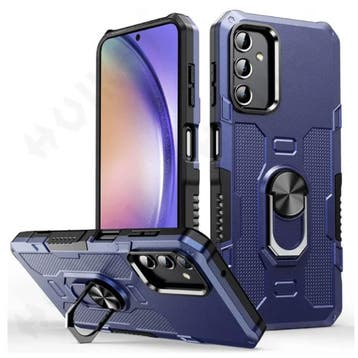 Samsung Galaxy S21 FE Hoesje + Kickstand Magneet -, Verzenden