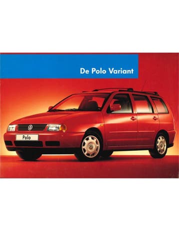1997 VOLKSWAGEN POLO BROCHURE NEDERLANDS, Ophalen of Verzenden, Nieuw