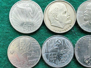 Rusland, Sovjet-Unie (USSR) Set of 18 coins, incl.