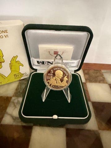 Vatican. 5 Euro 2018 Papa Paolo VI Proof