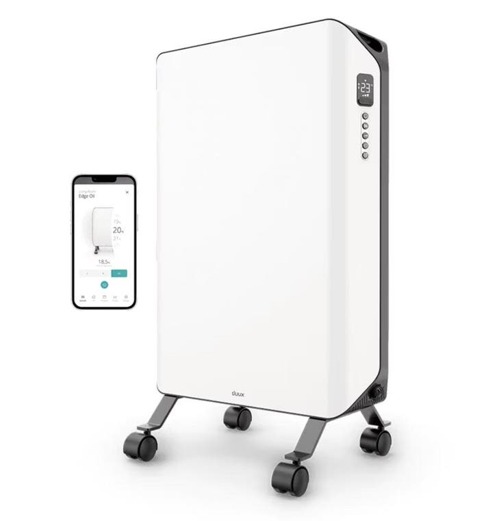 2dekans | Duux Edge Oil Oliegevulde Radiator 1500 W – Slim, Bricolage & Construction, Chauffage & Radiateurs, Enlèvement ou Envoi