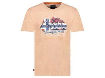 Veiling - Geographical Norway Jummit Shirt Taupe - XXL, Nieuw