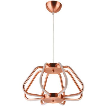 Industriële LED Hanglamp Phoena 38W - Witte LED lamp met neu, Huis en Inrichting, Lampen | Hanglampen, Verzenden, Nieuw